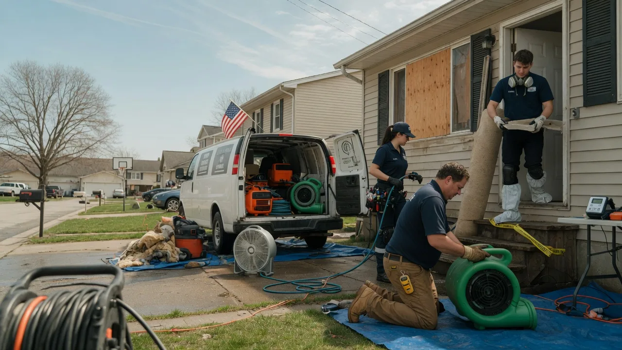 Water Damage Restoration in Overland Park, KS near me